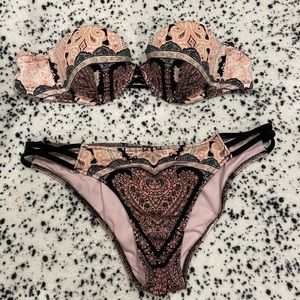 VICTORIAS SECRET STRAPLESS BIKINI